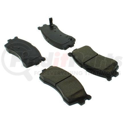 102.08890 by CENTRIC - C-Tek Semi-Metallic Brake Pads with Shims