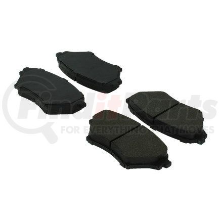 102.08900 by CENTRIC - C-Tek Semi-Metallic Brake Pads with Shims