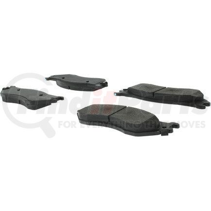 102.08970 by CENTRIC - C-Tek Semi-Metallic Brake Pads with Shims