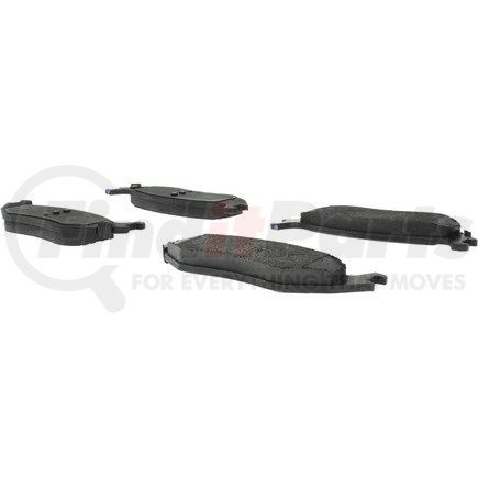 102.08980 by CENTRIC - C-Tek Semi-Metallic Brake Pads with Shims