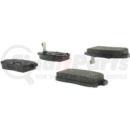 102.09000 by CENTRIC - C-Tek Semi-Metallic Brake Pads with Shims