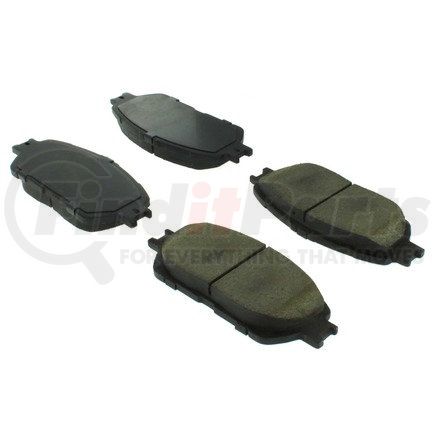 102.09061 by CENTRIC - C-Tek Semi-Metallic Brake Pads with Shims