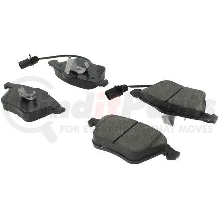 102.09151 by CENTRIC - C-Tek Semi-Metallic Brake Pads with Shims