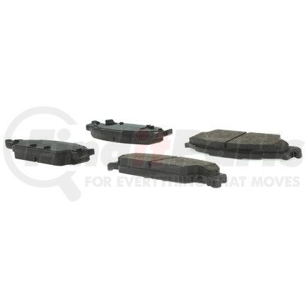 102.09220 by CENTRIC - C-Tek Semi-Metallic Brake Pads with Shims