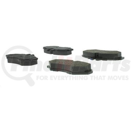 102.09280 by CENTRIC - C-Tek Semi-Metallic Brake Pads with Shims