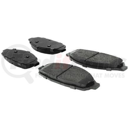 102.09310 by CENTRIC - C-Tek Semi-Metallic Brake Pads with Shims