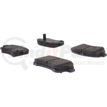 102.09370 by CENTRIC - C-Tek Semi-Metallic Brake Pads with Shims