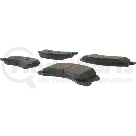 102.09450 by CENTRIC - C-Tek Semi-Metallic Brake Pads with Shims