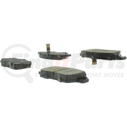 102.09480 by CENTRIC - C-Tek Semi-Metallic Brake Pads with Shims