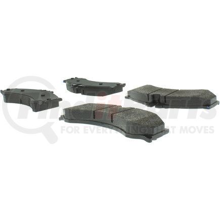 102.09490 by CENTRIC - C-Tek Semi-Metallic Brake Pads with Shims