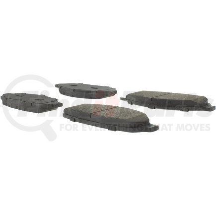 102.09530 by CENTRIC - C-Tek Semi-Metallic Brake Pads with Shims