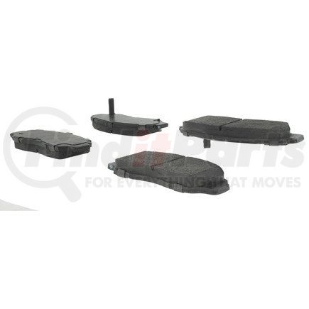 102.09590 by CENTRIC - C-Tek Semi-Metallic Brake Pads with Shims