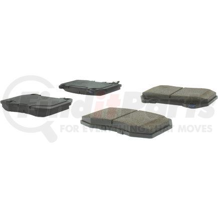 102.09600 by CENTRIC - C-Tek Semi-Metallic Brake Pads with Shims