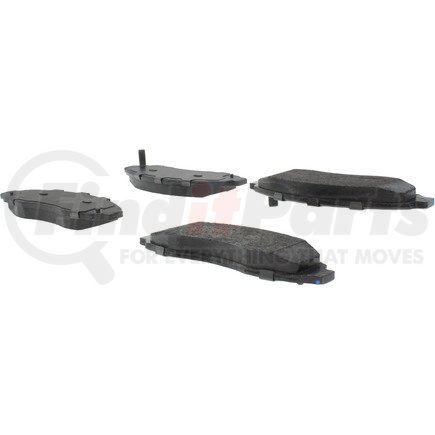 102.09620 by CENTRIC - C-Tek Semi-Metallic Brake Pads with Shims