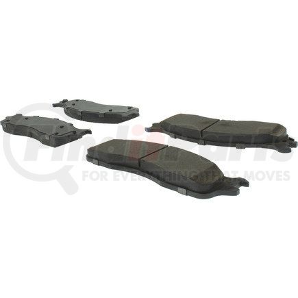 102.09650 by CENTRIC - C-Tek Semi-Metallic Brake Pads with Shims