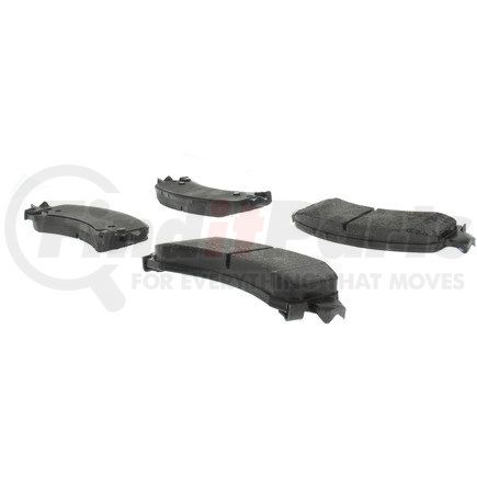 102.09741 by CENTRIC - C-Tek Semi-Metallic Brake Pads with Shims