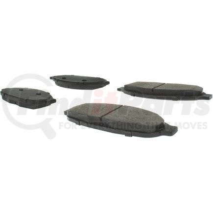 102.09970 by CENTRIC - C-Tek Semi-Metallic Brake Pads with Shims