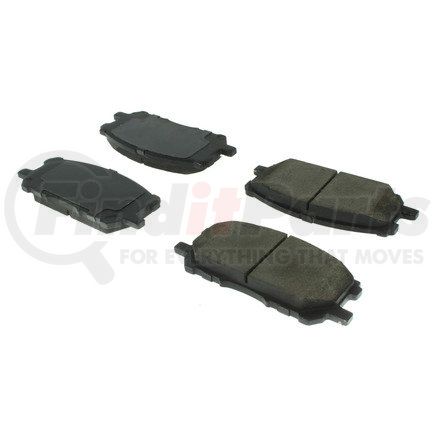 102.10050 by CENTRIC - C-Tek Semi-Metallic Brake Pads with Shims