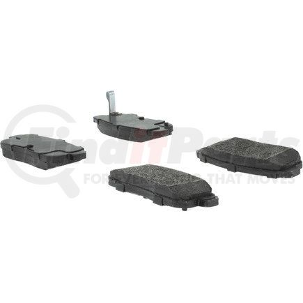 102.10080 by CENTRIC - C-Tek Semi-Metallic Brake Pads with Shims