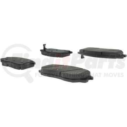 102.10130 by CENTRIC - C-Tek Semi-Metallic Brake Pads with Shims