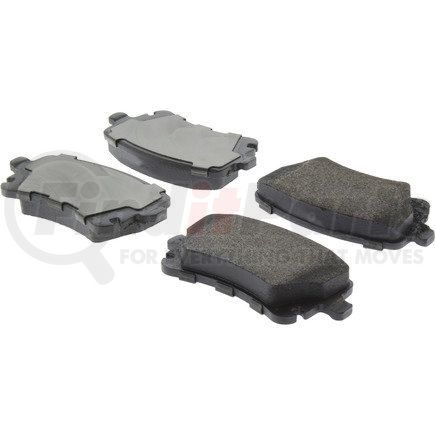 102.10180 by CENTRIC - C-Tek Semi-Metallic Brake Pads with Shims