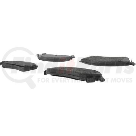 102.10190 by CENTRIC - C-Tek Semi-Metallic Brake Pads with Shims