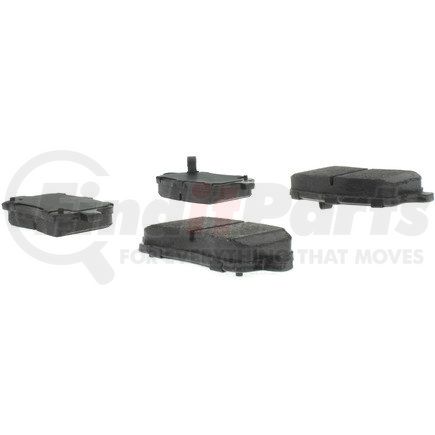 102.10280 by CENTRIC - C-Tek Semi-Metallic Brake Pads with Shims