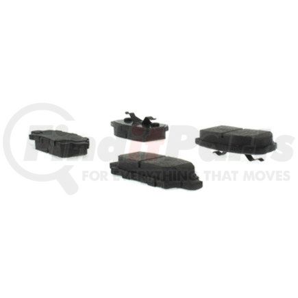 102.10370 by CENTRIC - C-Tek Semi-Metallic Brake Pads with Shims