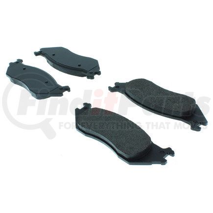 102.10450 by CENTRIC - C-Tek Semi-Metallic Brake Pads with Shims