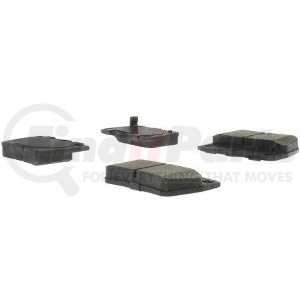 102.10510 by CENTRIC - C-Tek Semi-Metallic Brake Pads with Shims