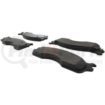 102.10540 by CENTRIC - C-Tek Semi-Metallic Brake Pads with Shims