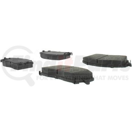 102.10560 by CENTRIC - C-Tek Semi-Metallic Brake Pads with Shims