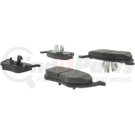 102.10550 by CENTRIC - C-Tek Semi-Metallic Brake Pads with Shims