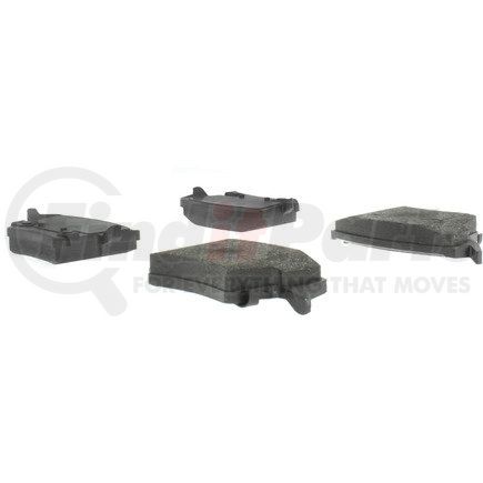 102.10570 by CENTRIC - C-Tek Semi-Metallic Brake Pads with Shims