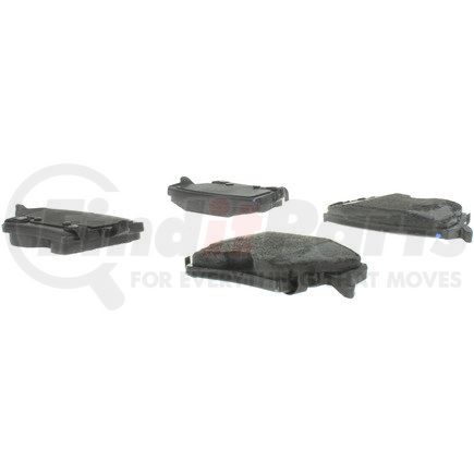 102.10571 by CENTRIC - C-Tek Semi-Metallic Brake Pads with Shims