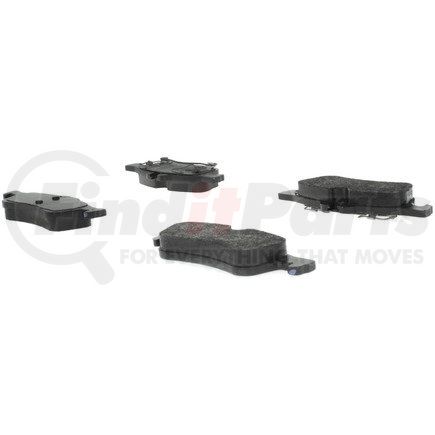 102.10600 by CENTRIC - C-Tek Semi-Metallic Brake Pads with Shims