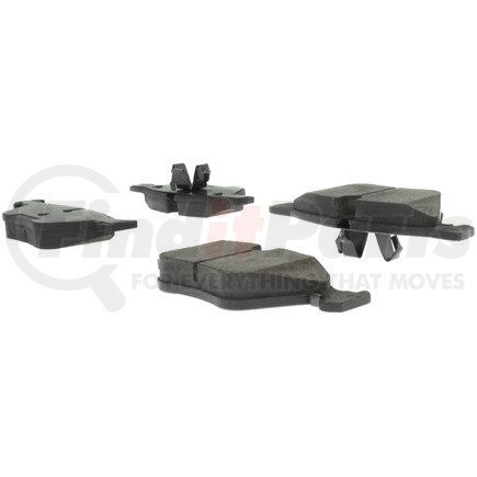 102.10611 by CENTRIC - C-Tek Semi-Metallic Brake Pads with Shims