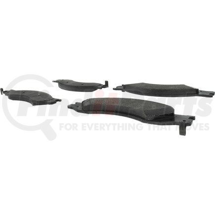 102.10640 by CENTRIC - C-Tek Semi-Metallic Brake Pads with Shims