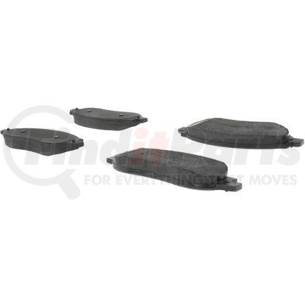 102.10680 by CENTRIC - C-Tek Semi-Metallic Brake Pads with Shims