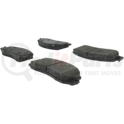 102.10690 by CENTRIC - C-Tek Semi-Metallic Brake Pads with Shims