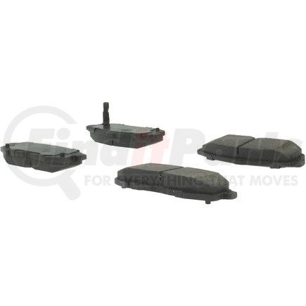 102.10730 by CENTRIC - C-Tek Semi-Metallic Brake Pads with Shims