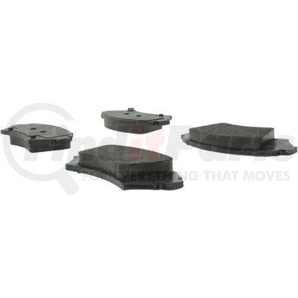 102.10760 by CENTRIC - C-Tek Semi-Metallic Brake Pads with Shims