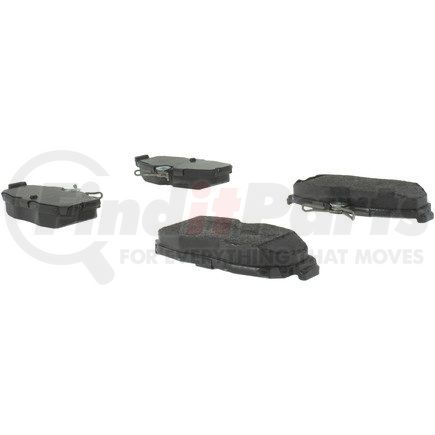 102.10820 by CENTRIC - C-Tek Semi-Metallic Brake Pads with Shims