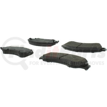 102.10920 by CENTRIC - C-Tek Semi-Metallic Brake Pads with Shims