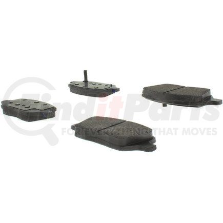 102.10930 by CENTRIC - C-Tek Semi-Metallic Brake Pads with Shims