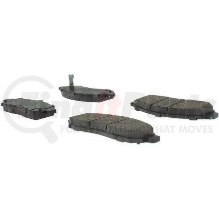 102.10940 by CENTRIC - C-Tek Semi-Metallic Brake Pads with Shims