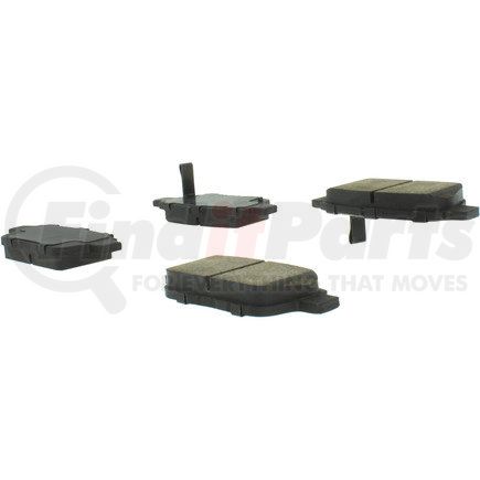 102.11030 by CENTRIC - C-Tek Semi-Metallic Brake Pads with Shims