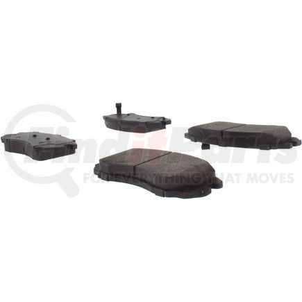 102.11040 by CENTRIC - C-Tek Semi-Metallic Brake Pads with Shims