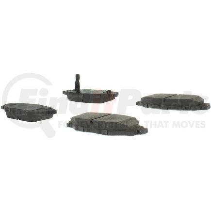 102.11140 by CENTRIC - C-Tek Semi-Metallic Brake Pads with Shims