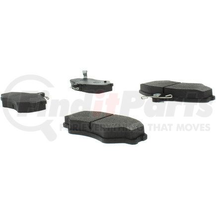 102.11370 by CENTRIC - C-Tek Semi-Metallic Brake Pads with Shims